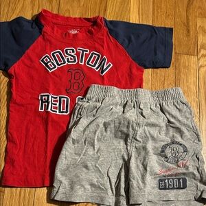 Genuine Merchandise Red Boston Shirt